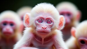 Albino Monkeys